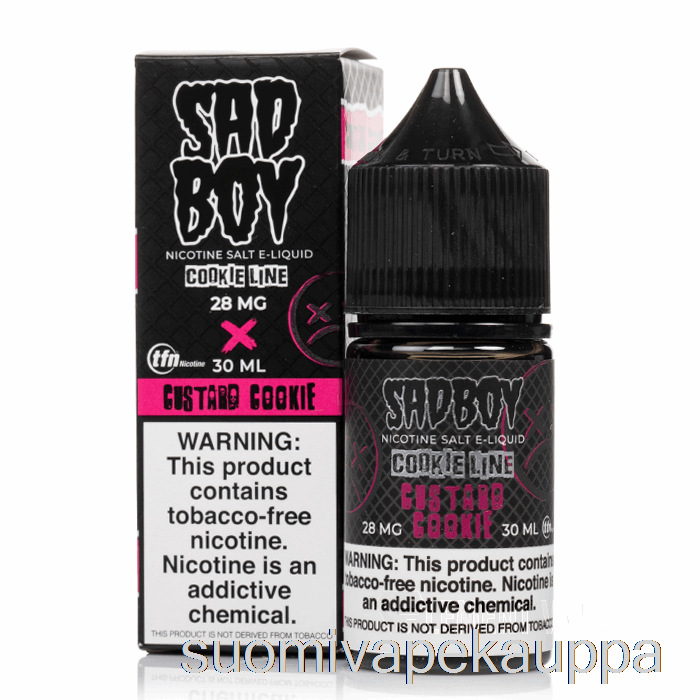 Vape Netistä Vaniljakastike - Sadboy Suolat - 30ml 48mg